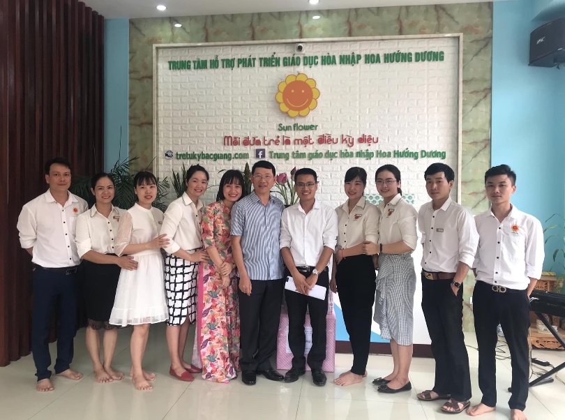 Trung tâm Hỗ trợ phát triển giáo dục hoà nhập Hoa Hướng Dương - Bắc Giang