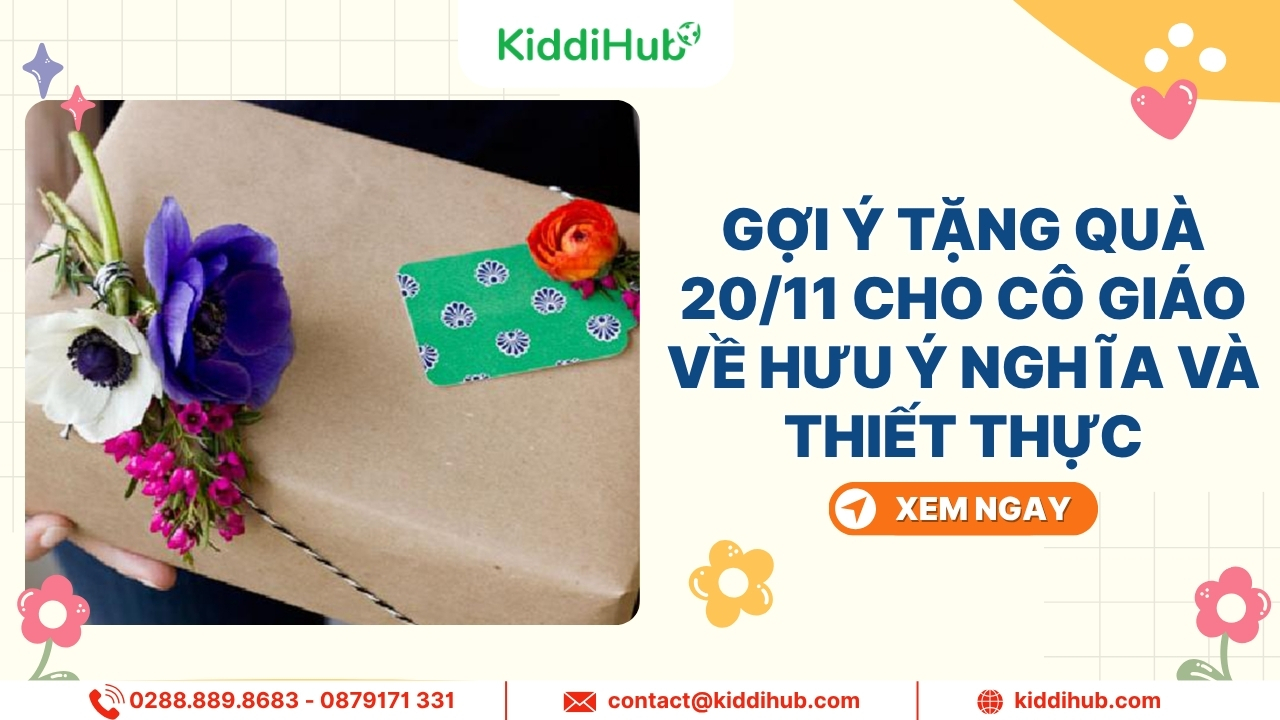 Gợi ý tặng quà 20/11 cho cô giáo về hưu ý nghĩa và thiết thực
