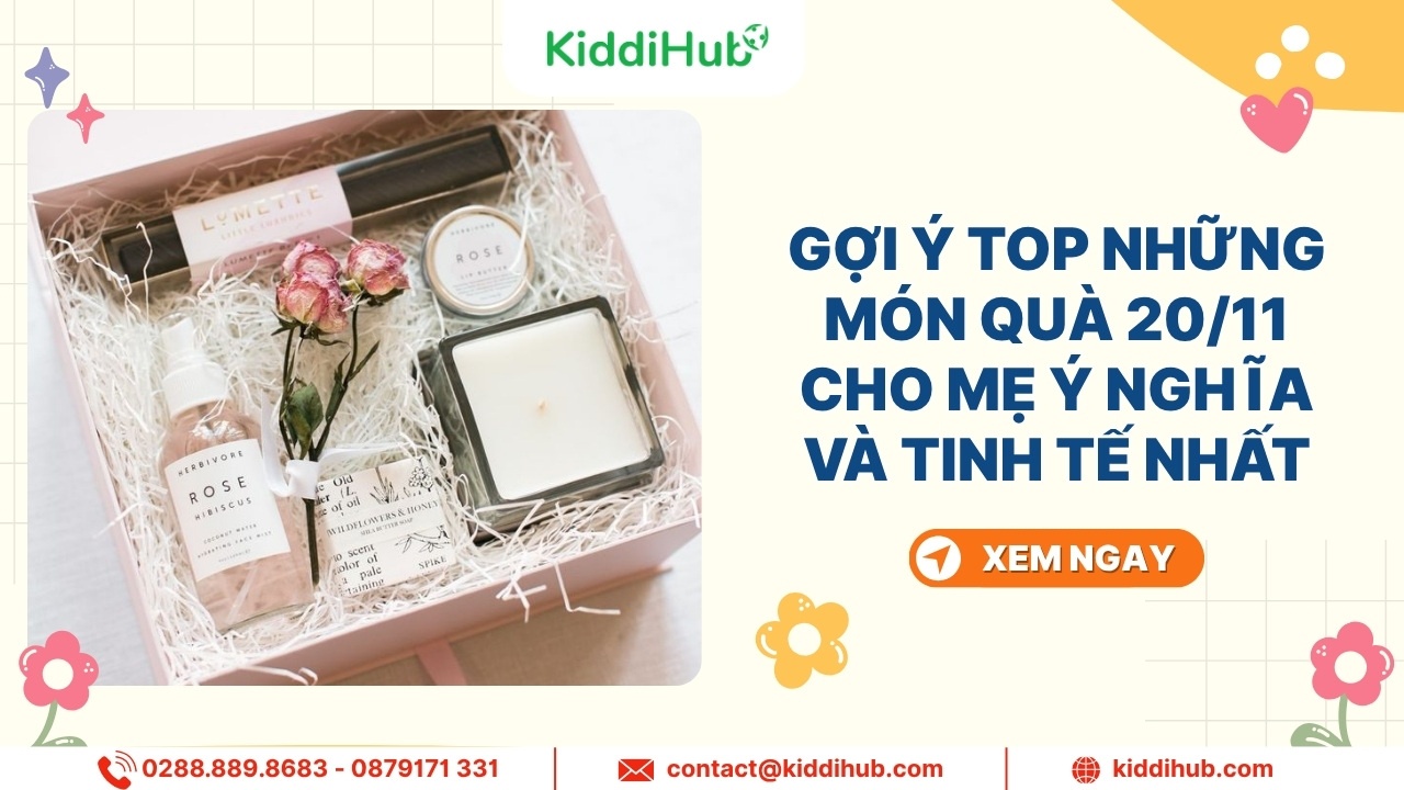 Gợi ý top những món quà 20/11 cho mẹ ý nghĩa và tinh tế nhất