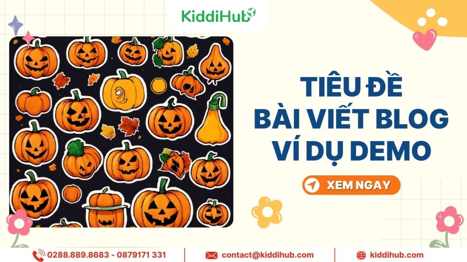 Bộ sưu tập halloween stickers ma quái cực độc đáo