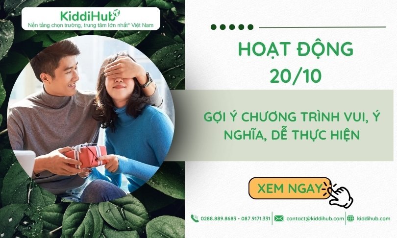 Ý tưởng hoạt động 20/10 vui, ý nghĩa, dễ thực hiện