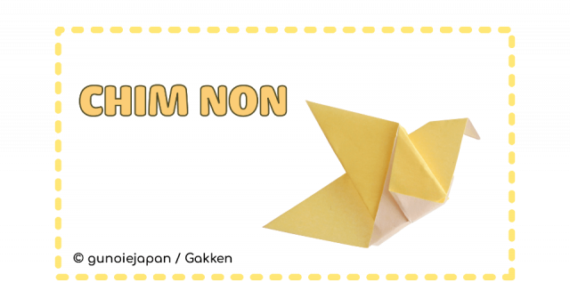 CÃ¡ch gáº¥p con chim non báº±ng giáº¥y