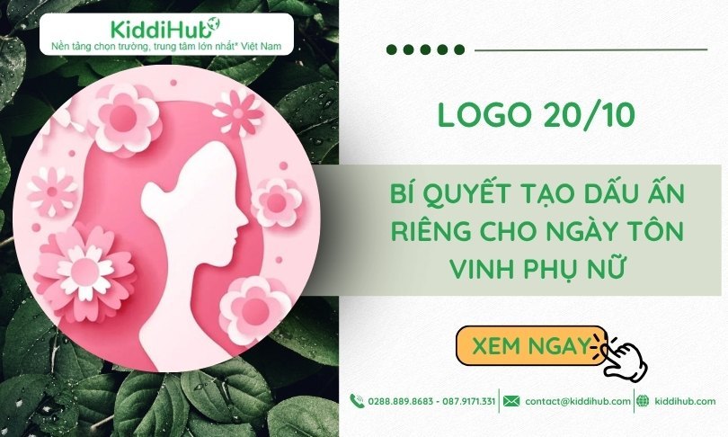 Logo 20/10 â BÃ­ quyáº¿t táº¡o dáº¥u áº¥n riÃªng cho ngÃ y tÃ´n vinh phá»¥ ná»¯