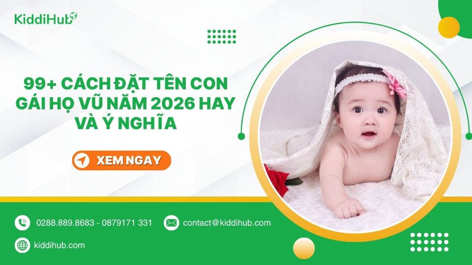 99+ CÃ¡ch Äáº·t tÃªn con gÃ¡i há» vÅ© nÄm 2026 hay vÃ  Ã½ nghÄ©a