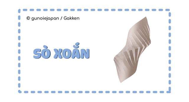 Cách làm sò xoắn đáng yêu bằng giấy