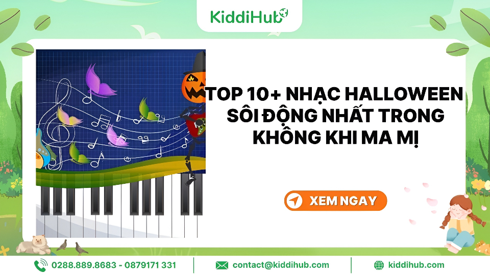 Top 10+ nhạc Halloween sôi động nhất trong không khi ma mị