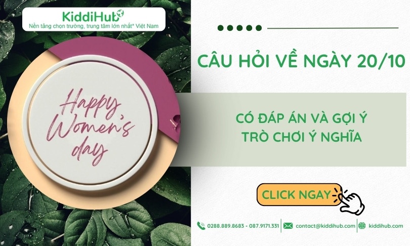 Câu hỏi về ngày 20/10: Có đáp án và gợi ý trò chơi ý nghĩa
