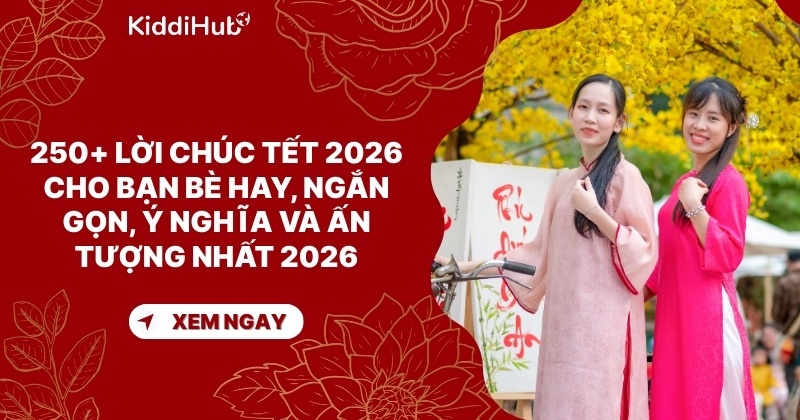 250+ lá»i chúc Tết 2026 cho bạn bè hay, ngắn gá»n, ý nghÄ©a và ấn tượng nhất 2026