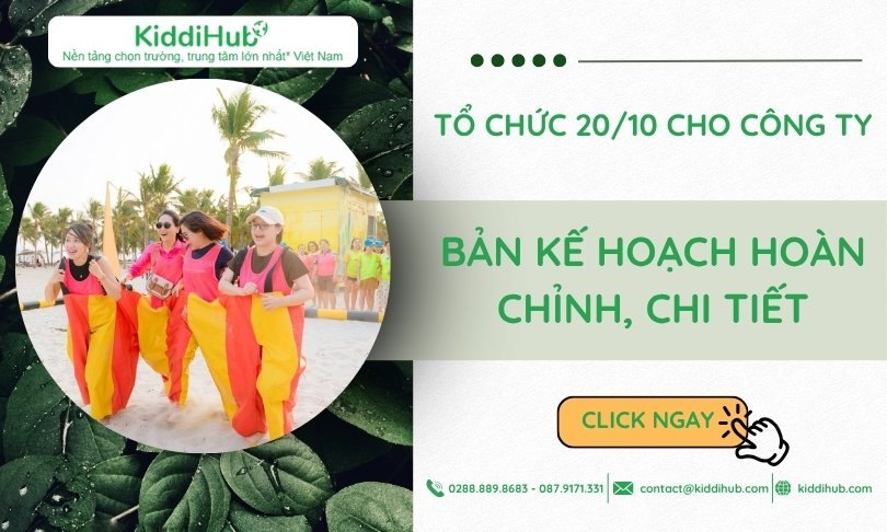 Tổ chức 20/10 cho công ty – Bản kế hoạch hoàn chỉnh, chi tiết