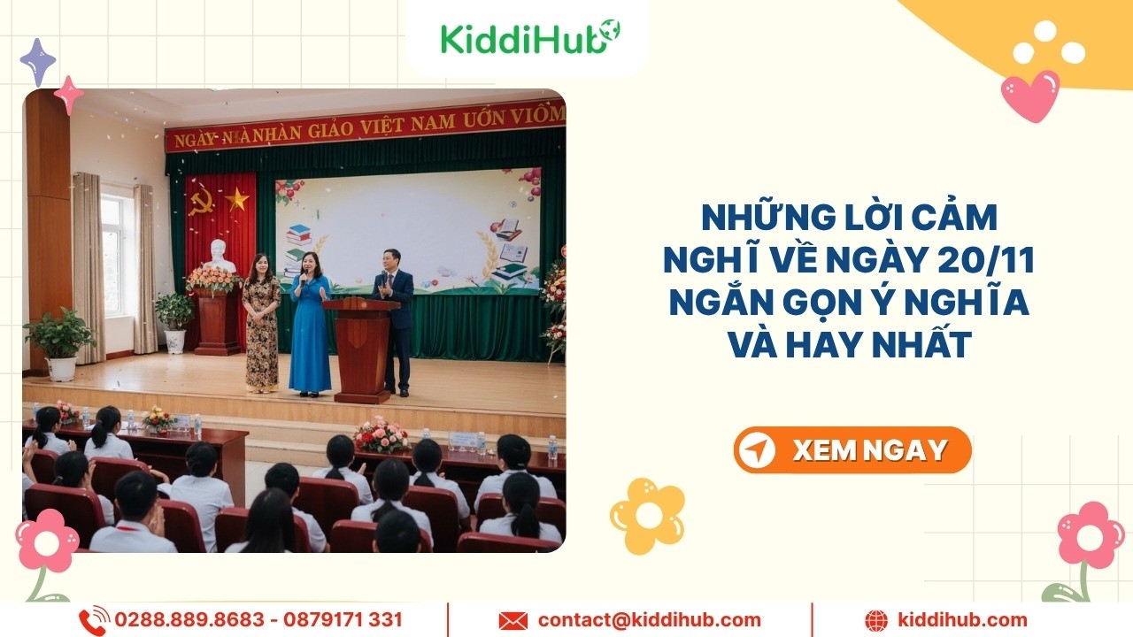Những lời cảm nghĩ về ngày 20/11 ngắn gọn ý nghĩa và hay nhất