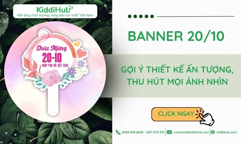 Banner 20/10 - Gá»£i Ã½ thiáº¿t káº¿ áº¥n tÆ°á»£ng, thu hÃºt má»i Ã¡nh nhÃ¬n