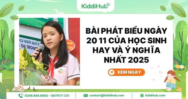 Bài phát biểu ngày 20/11 của học sinh hay và ý nghĩa nhất 2025