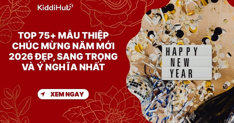 Top 75+ mẫu thiá»p chúc mừng nÄm má»i 2026 Äẹp, sang trá»ng và ý nghÄ©a nhất