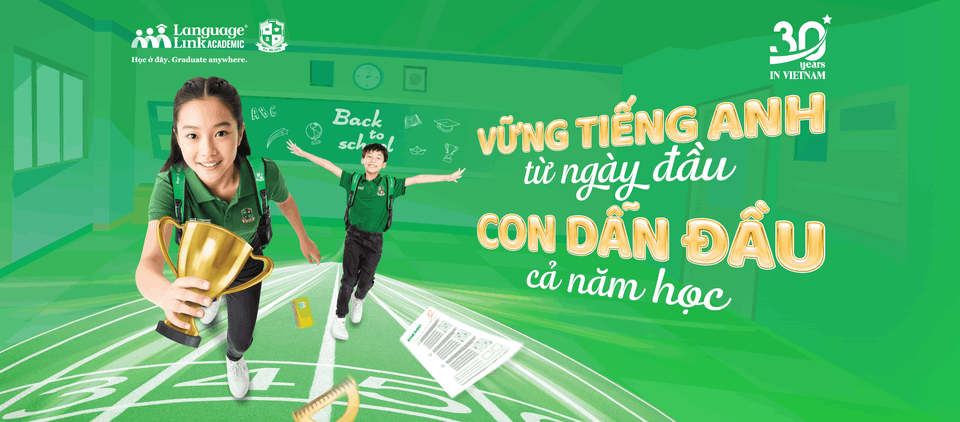 Hệ thống Language Link Academic - Tiếng Anh chuyên tích hợp - Hai Bà Trưng