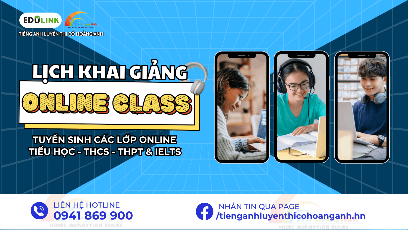 Lớp Tiếng Anh Luyện Thi Cô Hoàng Anh - Cơ sở 7