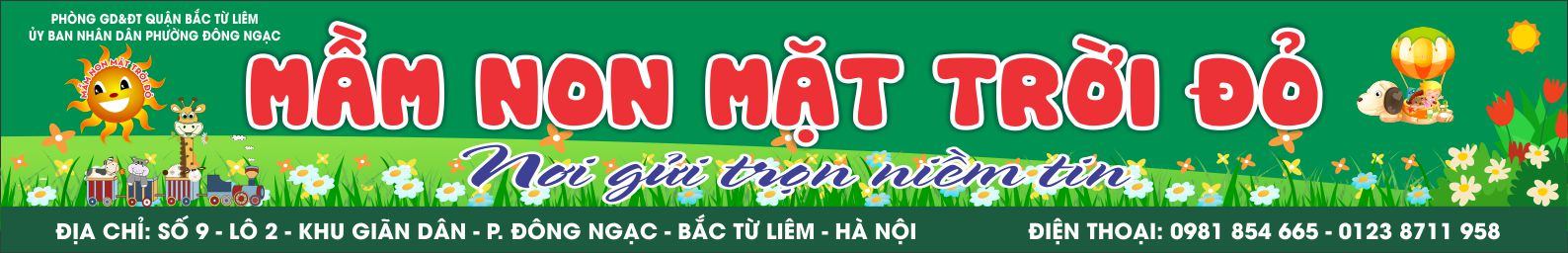 Mầm Non Mặt Trời Đỏ - Đông Ngạc