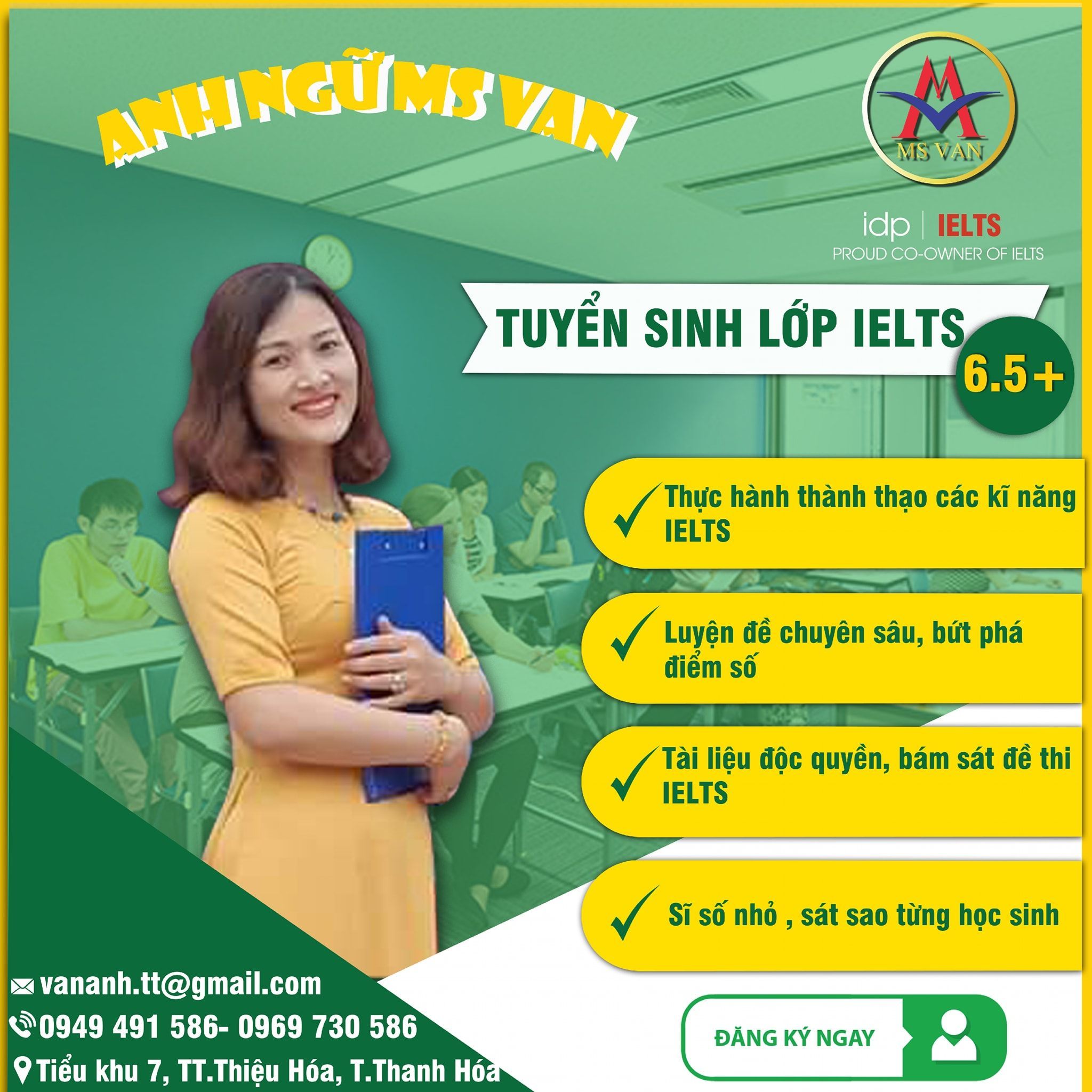 Trung tâm Anh Ngữ Vân Anh - Cơ sở 2