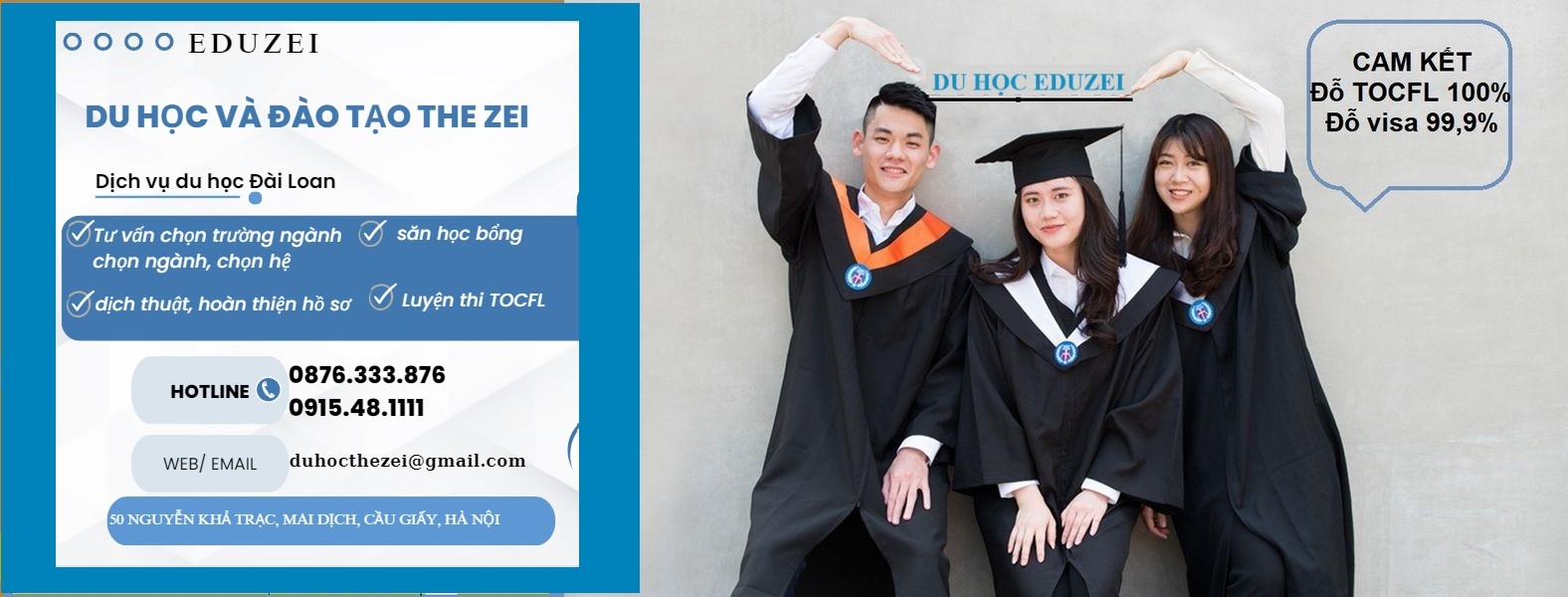 Trung tâm Eduzei Visa Đài Loan - Cầu Giấy