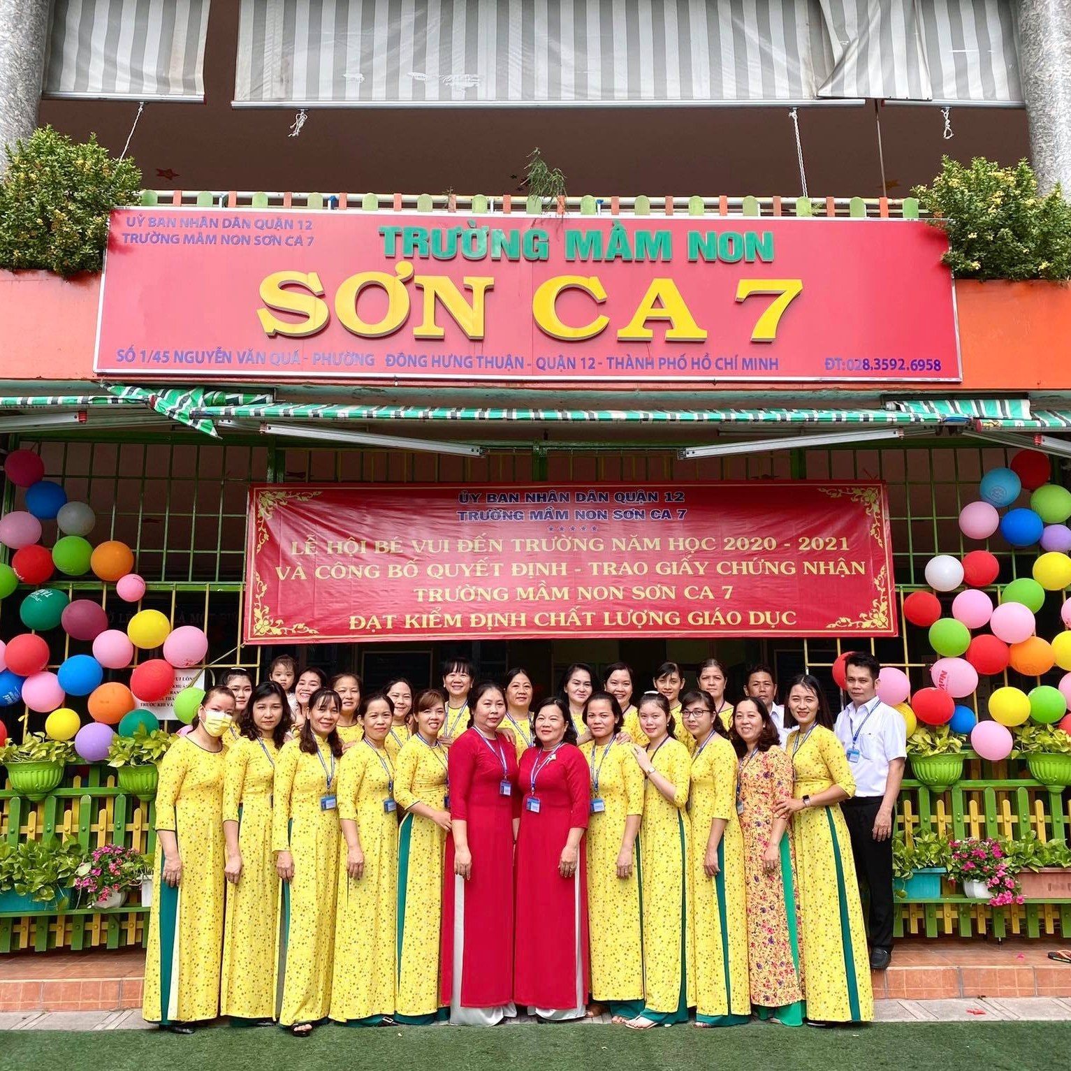 Trường Mầm non Sơn Ca 7 - Phường Đông Hưng Thuận