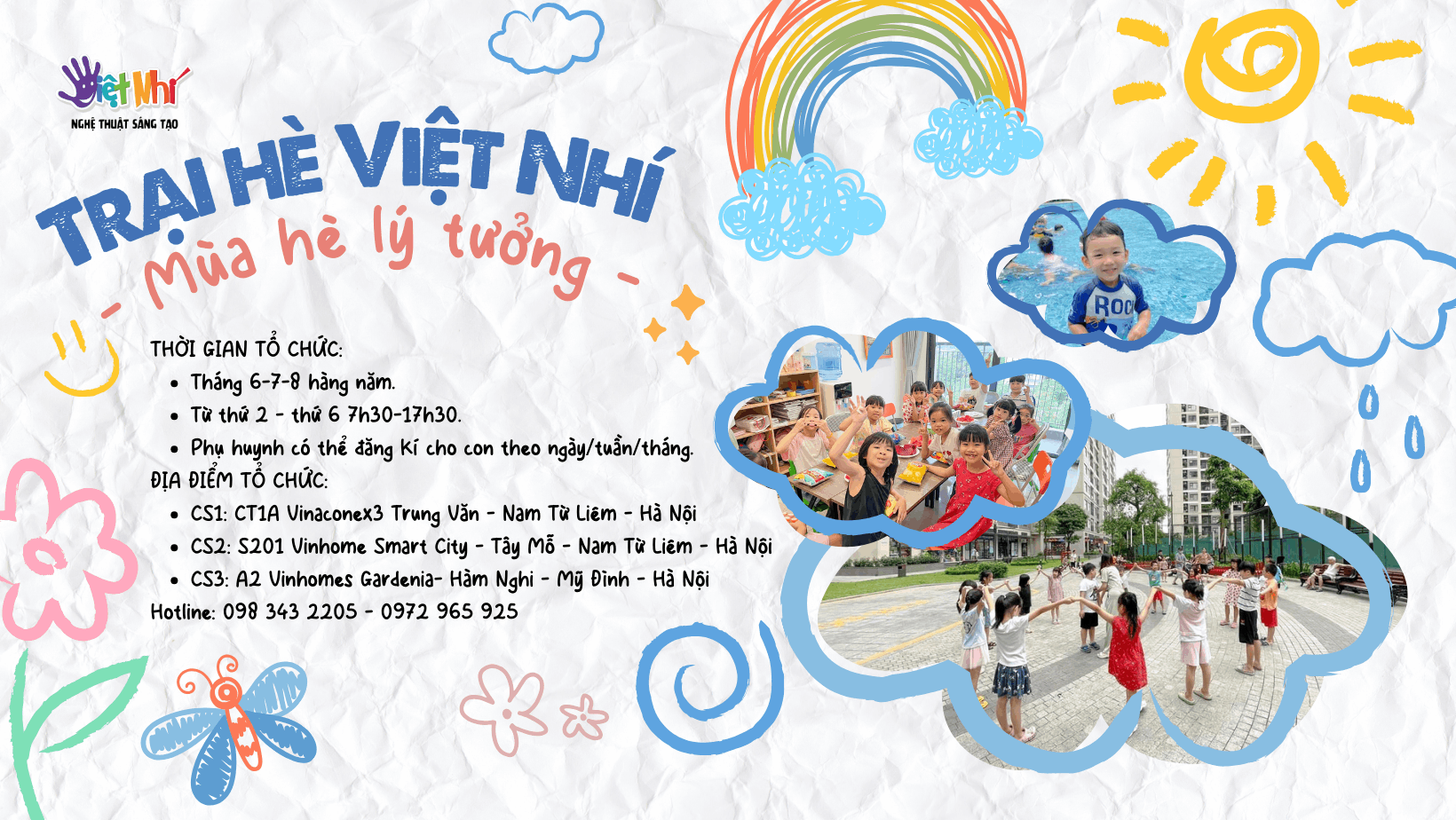 Câu lạc bộ Nghệ Thuật Sáng Tạo Việt Nhí - Vinhomes Gardenia