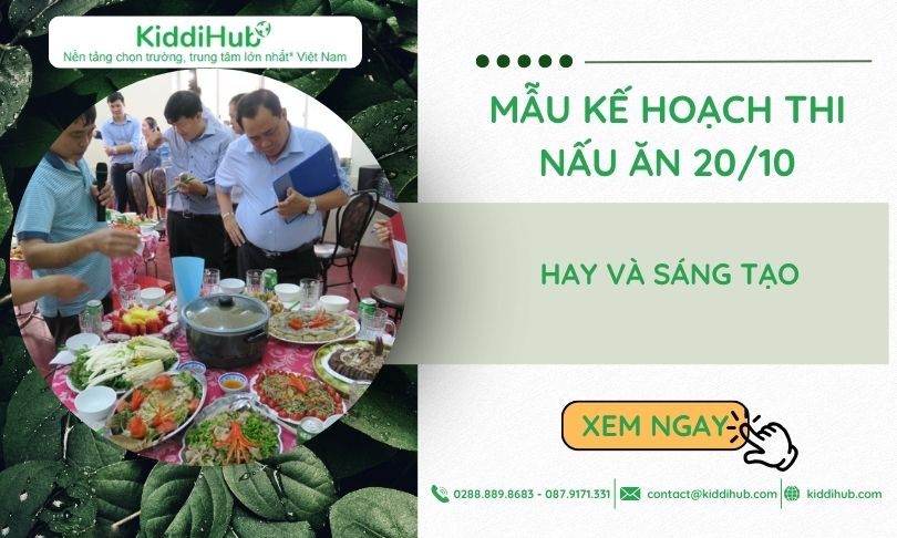 Mẫu kế hoạch thi nấu ăn 20/10 hay và sáng tạo
