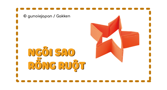 HÆ°á»ng dáº«n gáº¥p ngÃ´i sao rá»ng ruá»t cá»±c ÄÆ¡n giáº£n