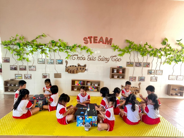 Những gợi ý khi ứng dụng phương pháp STEAM trong trưá»ng mầm non