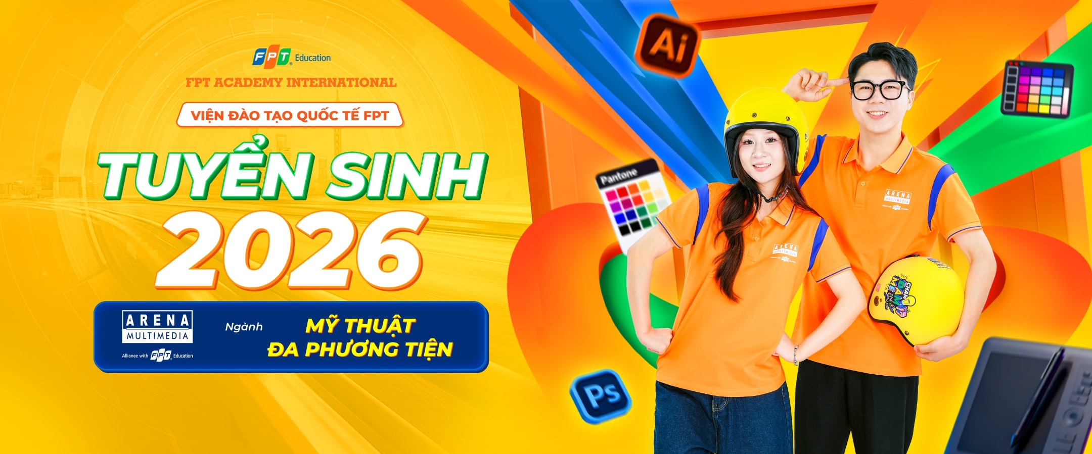 Hệ thống đào tạo Mỹ Thuật đa phương tiện FPT Arena Multimedia - Cơ sở 3