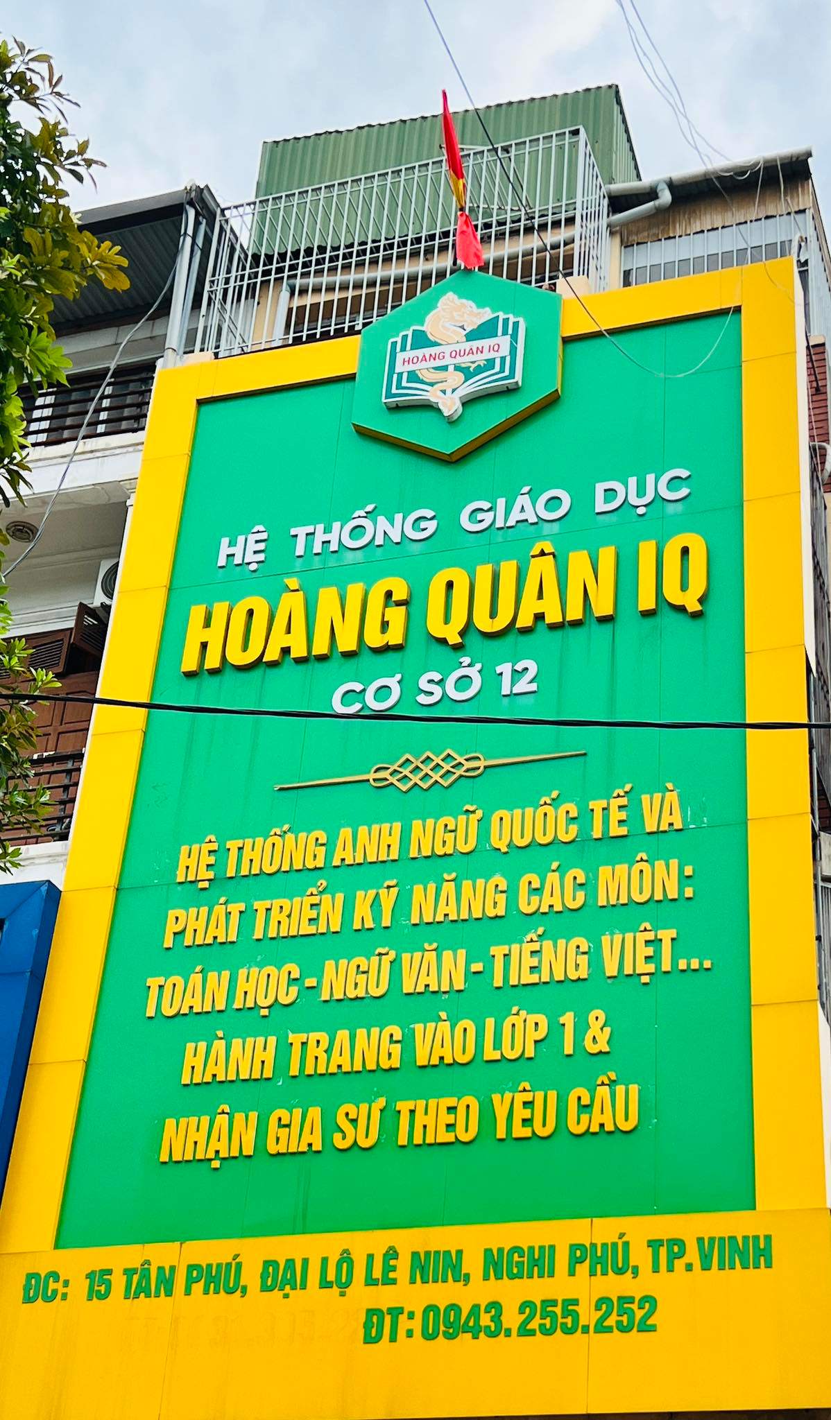 Hệ thống Giáo dục Hoàng Quân IQ - Nghệ An