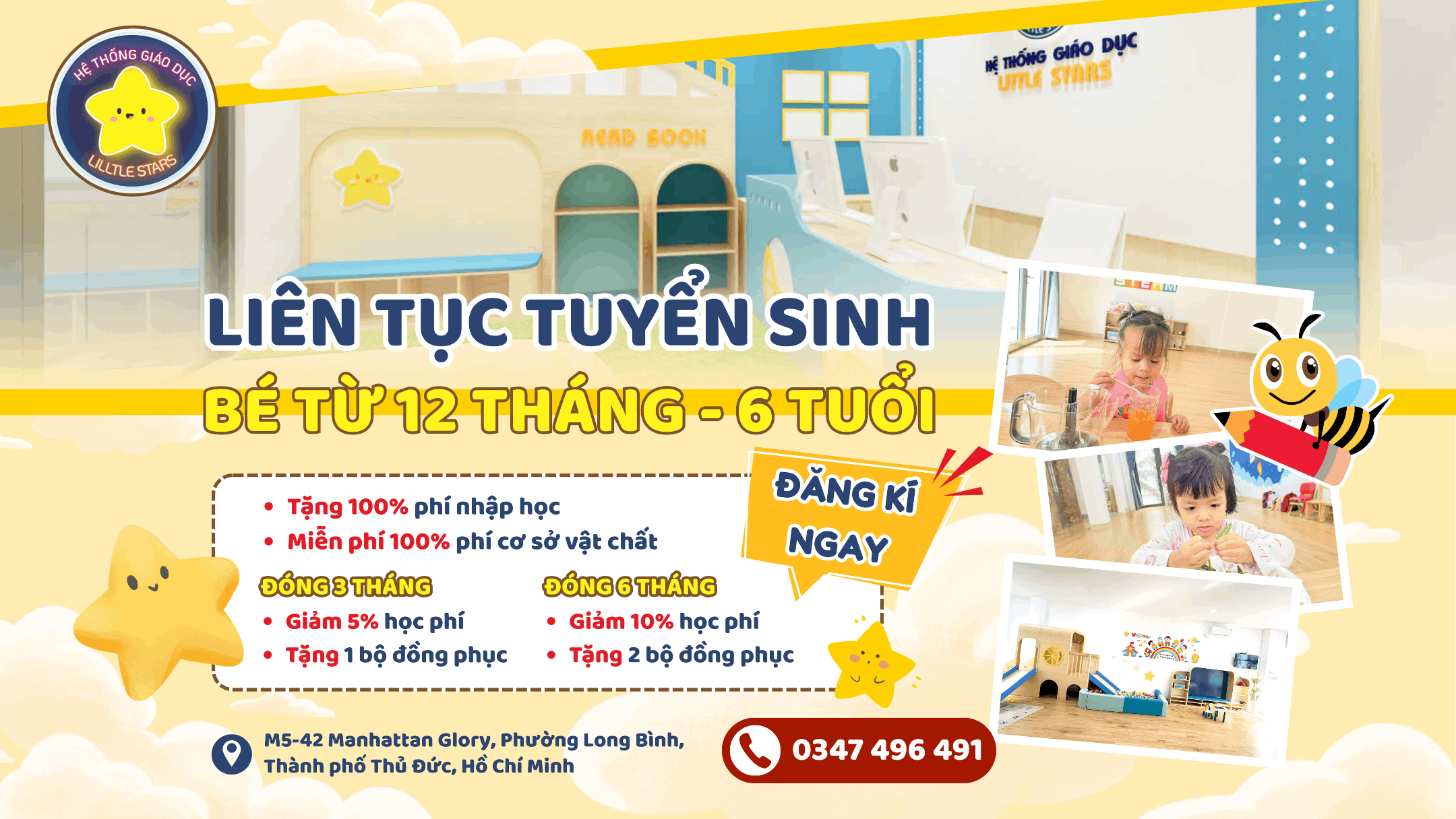 Hệ Thống Giáo Dục Little Stars - Long Bình