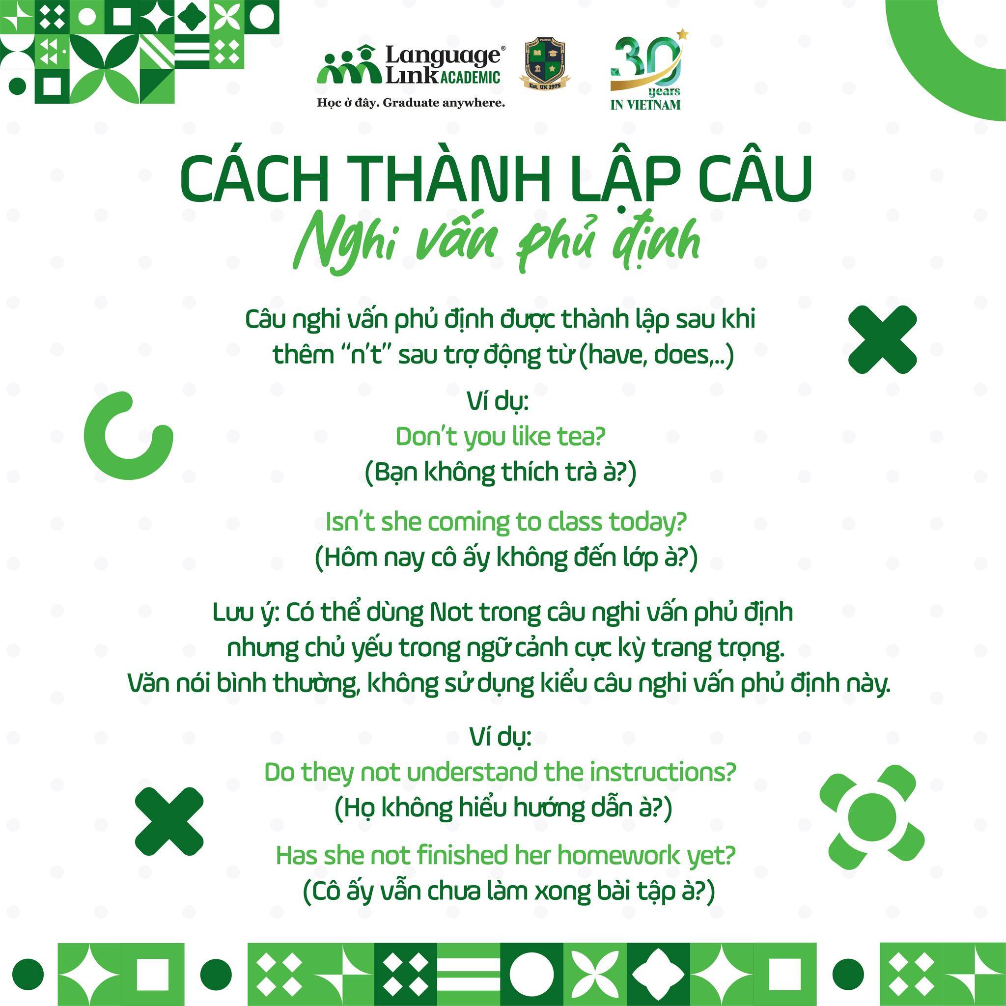 Hệ thống Language Link Academic - Tiếng Anh chuyên tích hợp - Hai Bà Trưng