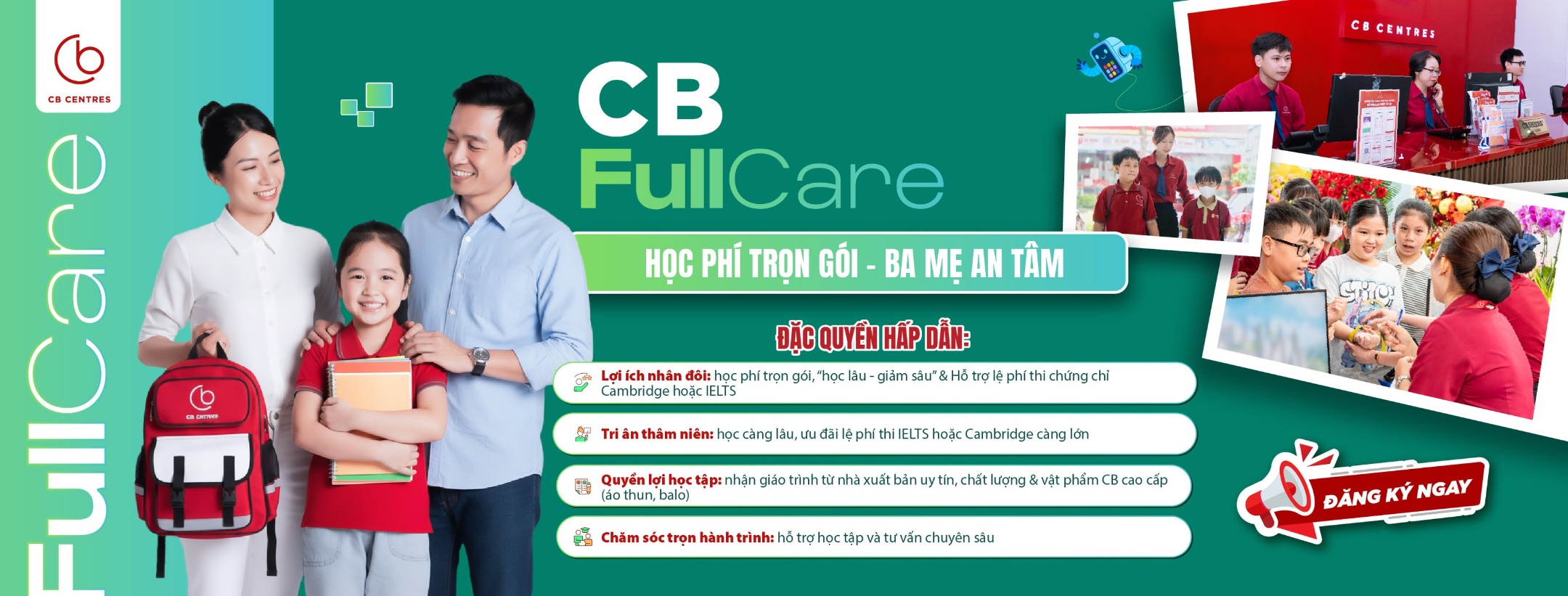 Hệ thống Trung tâm Ngoại Ngữ Cambridge - Bến Tre