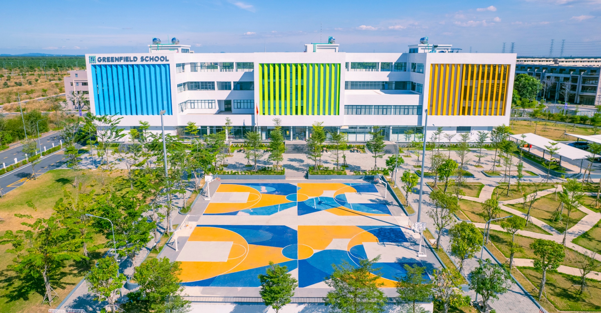Hệ thống TRƯỜNG SONG NGỮ LIÊN CẤP GREENFIELD SCHOOL - CONIFER MEGA CAMPUS - LONG THÀNH