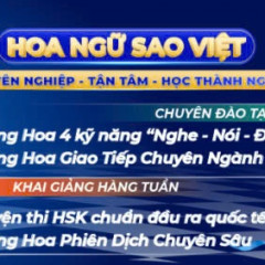 Hoa Ngữ Sao Việt - Tân Đông Hiệp, Bình Dương