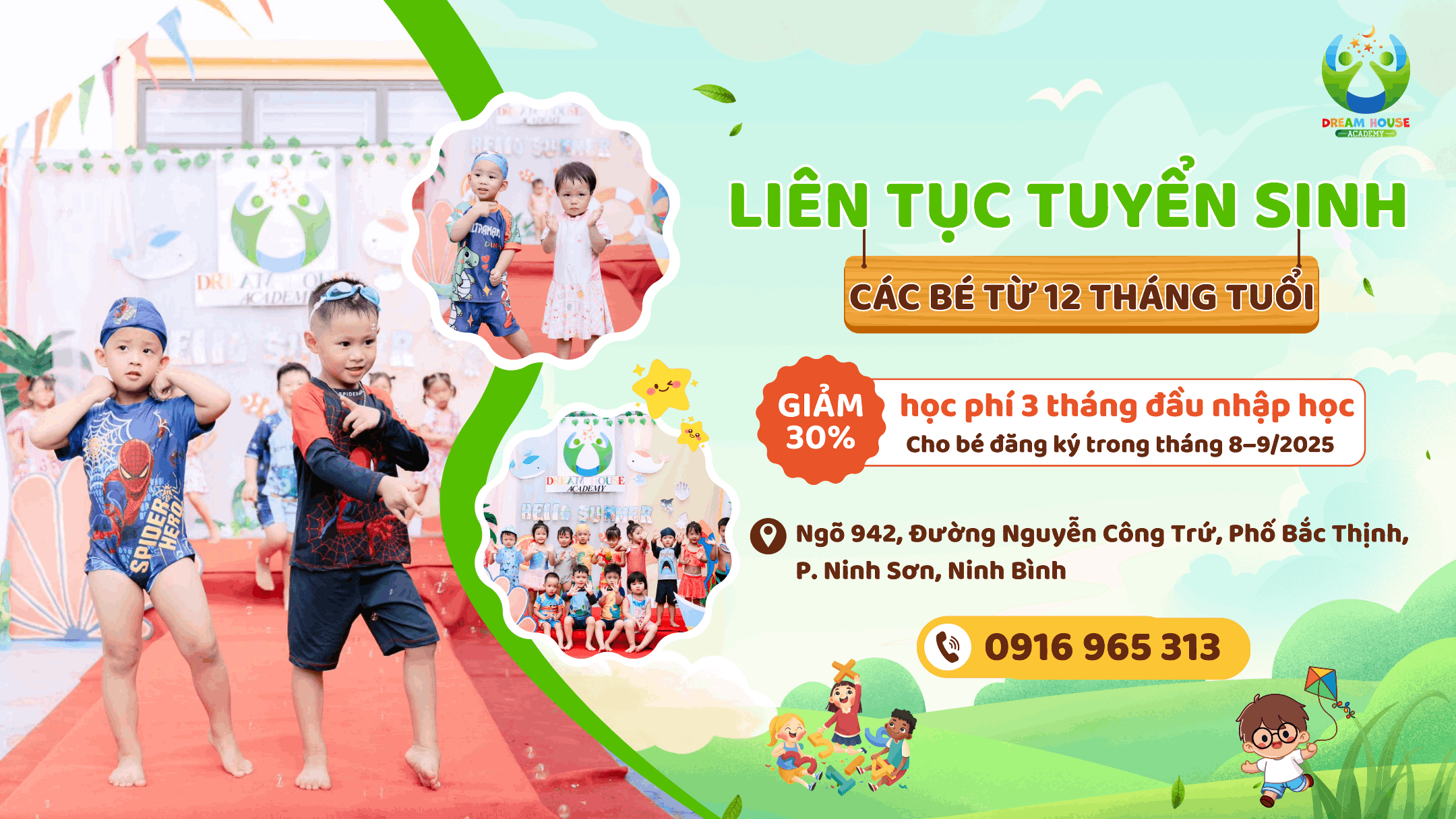Mầm Non Học Viện Ngôi Nhà Mơ Ước (Dream House Academy) - Ninh Bình