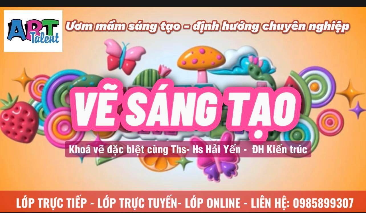 Lớp dạy vẽ Art Talent - Ô Chợ Dừa