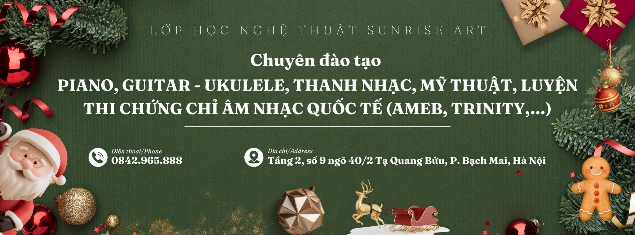 Lớp học nghệ thuật Sunrise Art - Bạch Mai