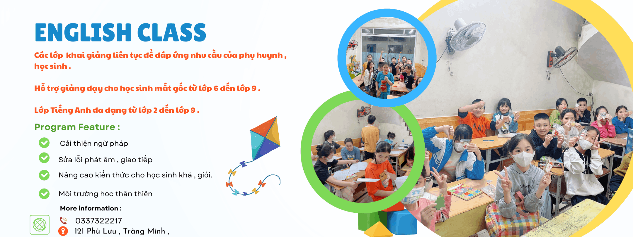 Lớp Học Tiếng Anh Cùng Ms.Nguyệt - Kiến An