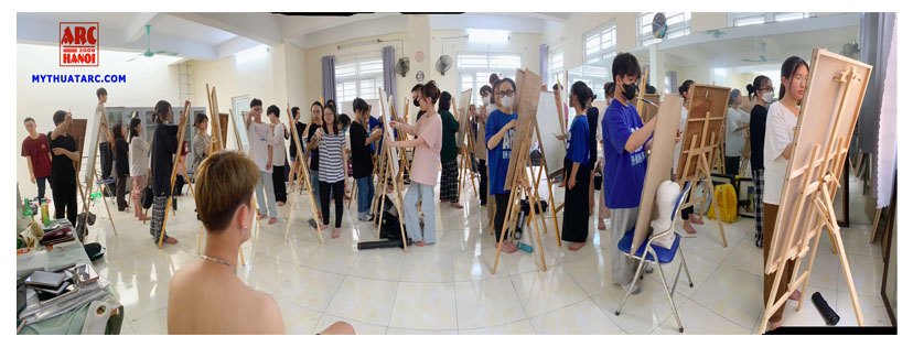 Lớp Học vẽ ARC Hà Nội - Cơ sở 5