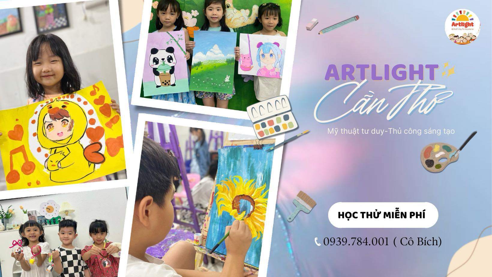 Lớp học vẽ Artlight - Thới Bình