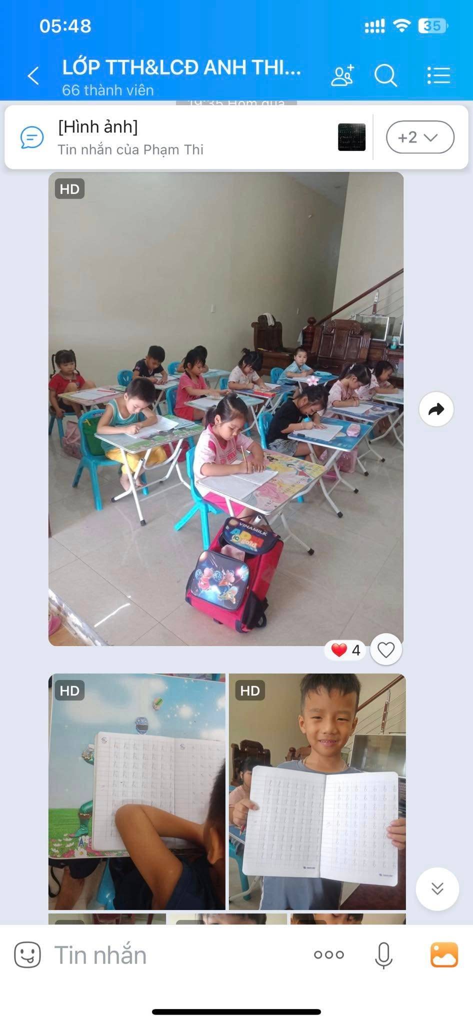 Lớp Luyện Chữ Đẹp Cô Thi - Thanh Trì