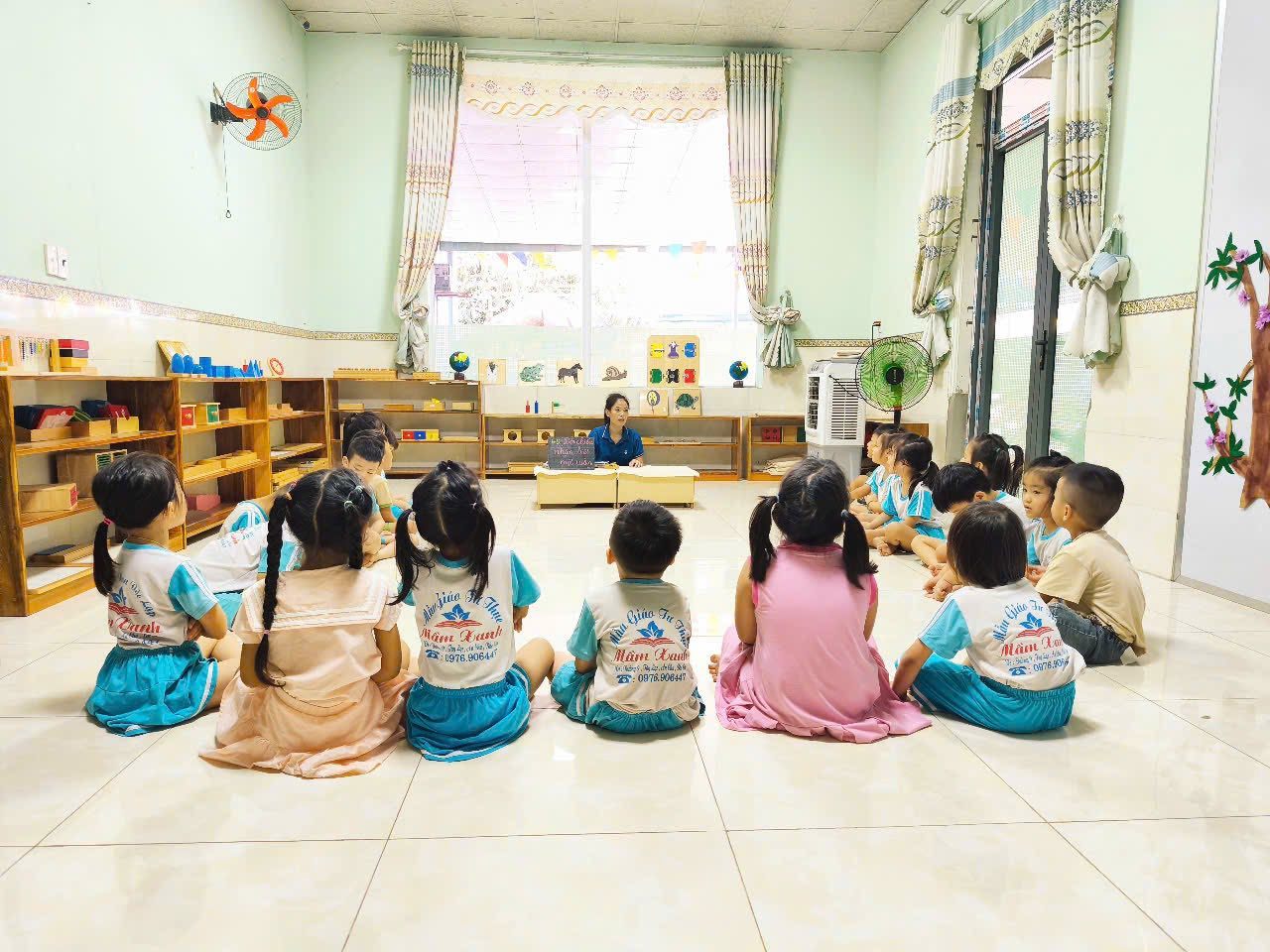 Lớp Mầm Non Độc Lập Mầm Xanh - Xã Bình Minh