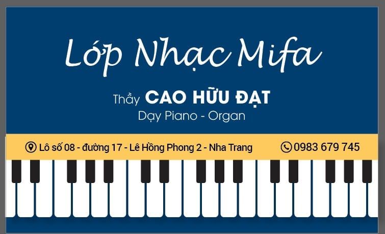 Lớp Nhạc MiFa - Nha Trang