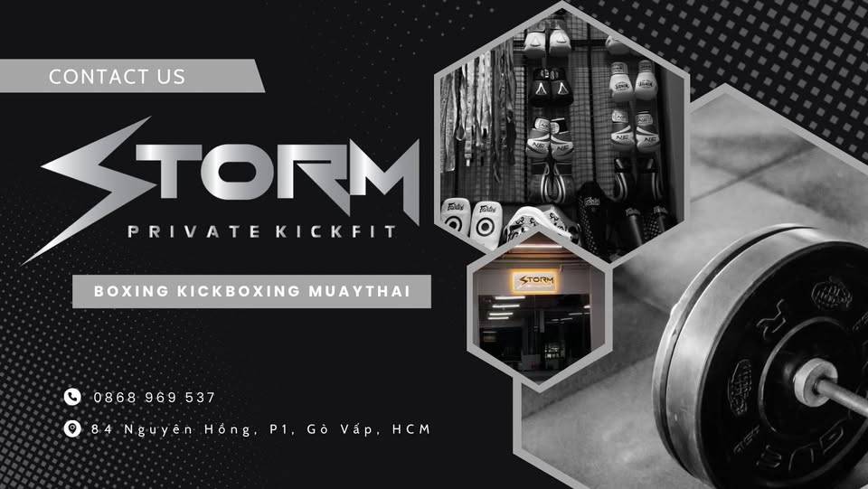 Lớp Storm Private Kickfit - Boxing, Kickboxing, Muaythai - Gò Vấp