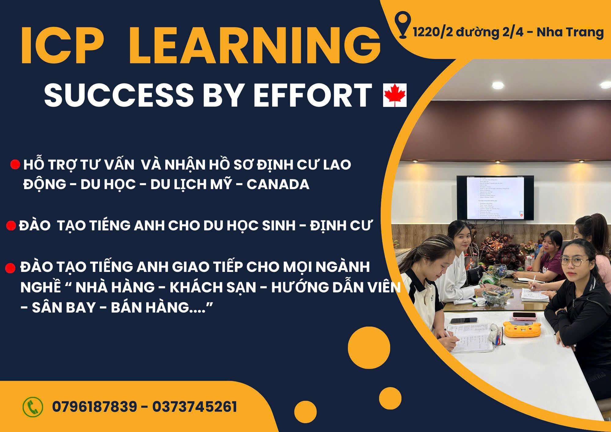 Lớp Tiếng Anh giao tiếp ICPLearning - Nha Trang