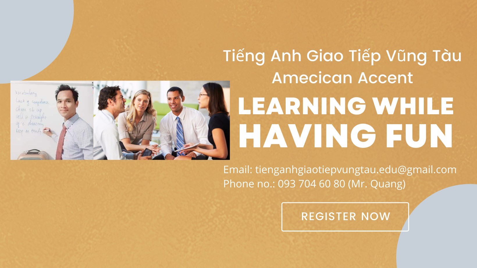 Lớp Tiếng Anh Giao Tiếp Vũng Tàu - American Accent