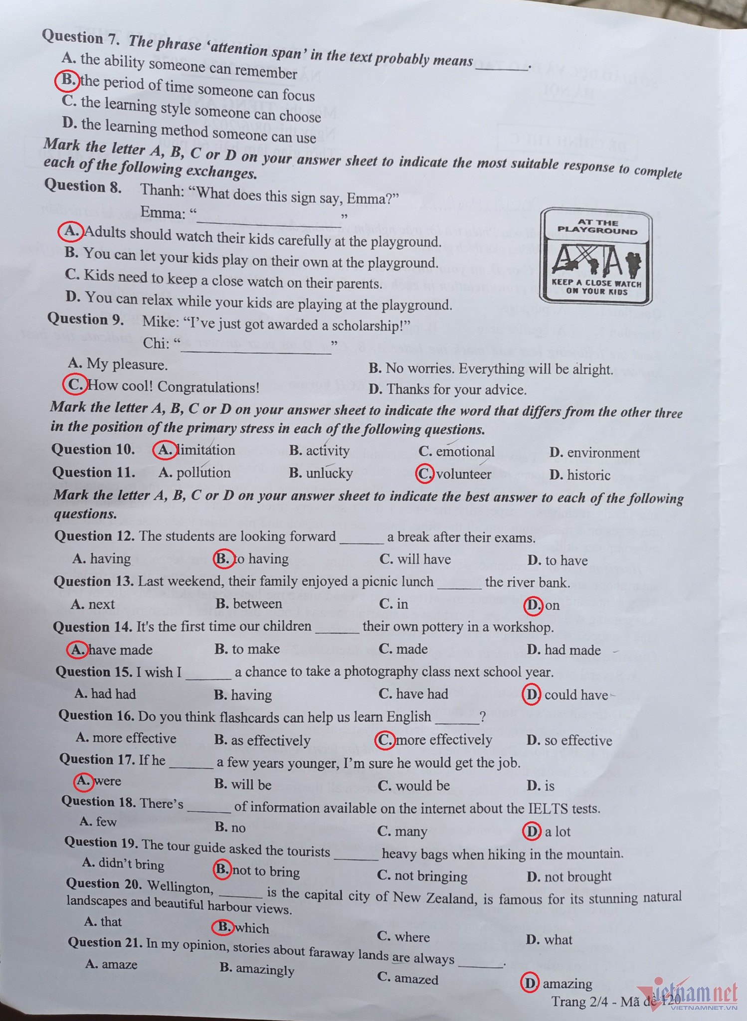 Lớp Tiếng Anh Thầy Thân - Thanh Xuân