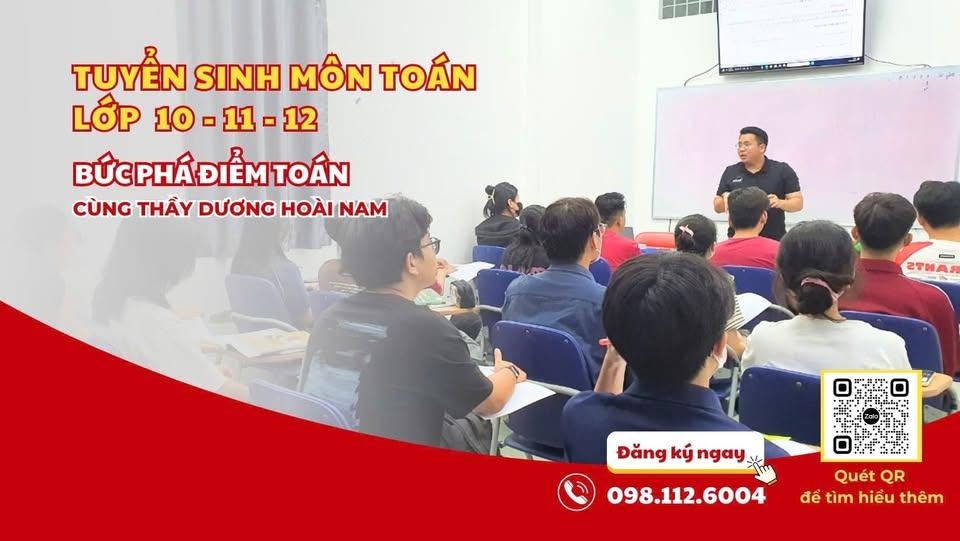 Lớp Toán Thầy Nam - Cần Thơ