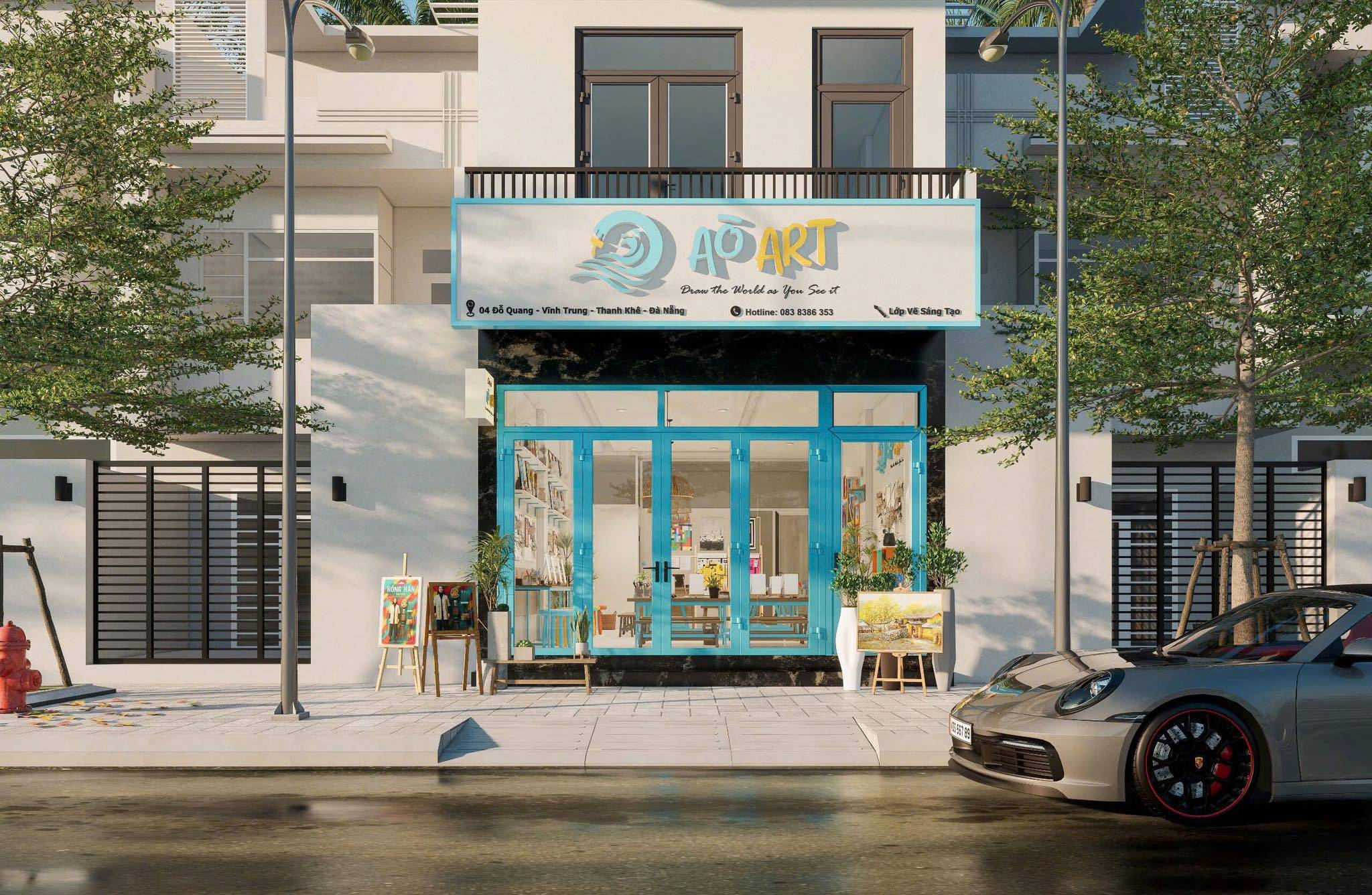 Lớp vẽ Ào Art - Thanh Khê