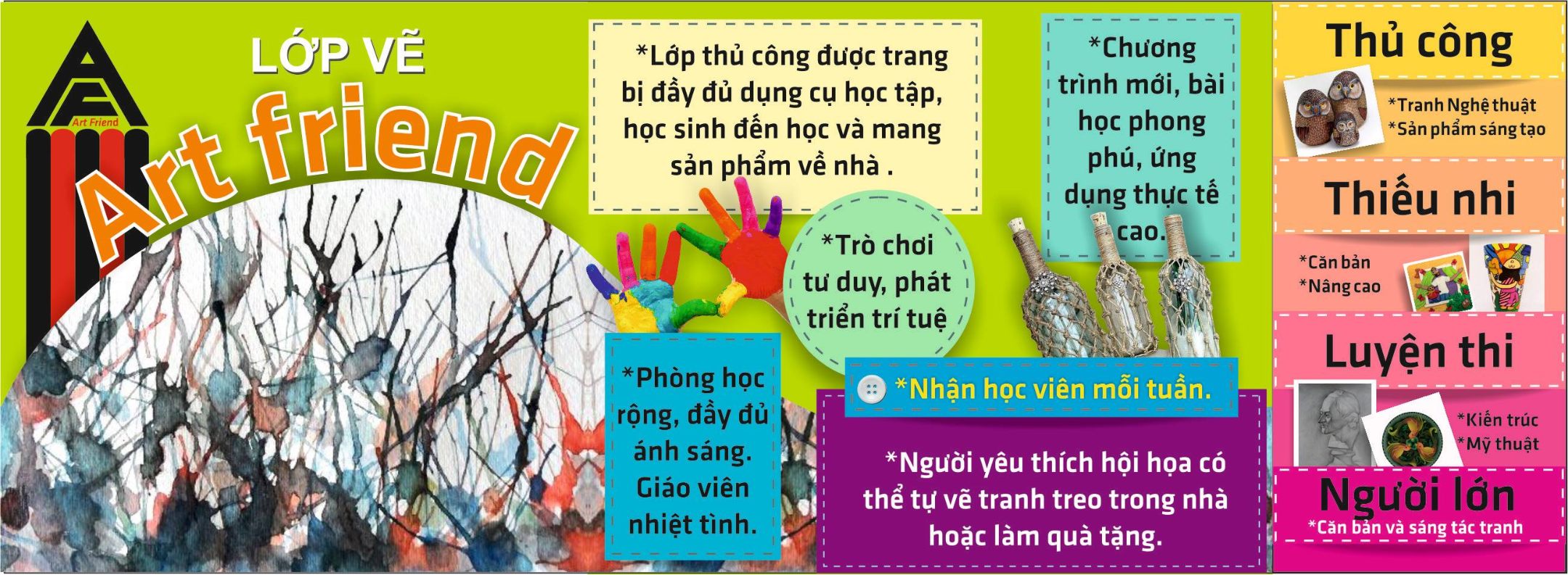 Lớp Vẽ Art Friend - Long Xuyên